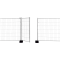 Mobile fence | 'Profi' | Door element | width: 1,20 m, height: 1,20 m